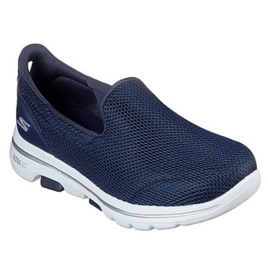Skechers Ladies GO WALK 5 Slip On Navy 15901 NVW SM Shoes