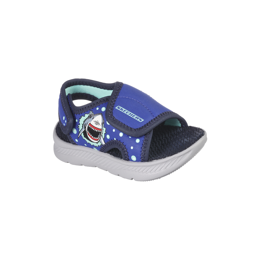 Skechers slippers kids blue deals