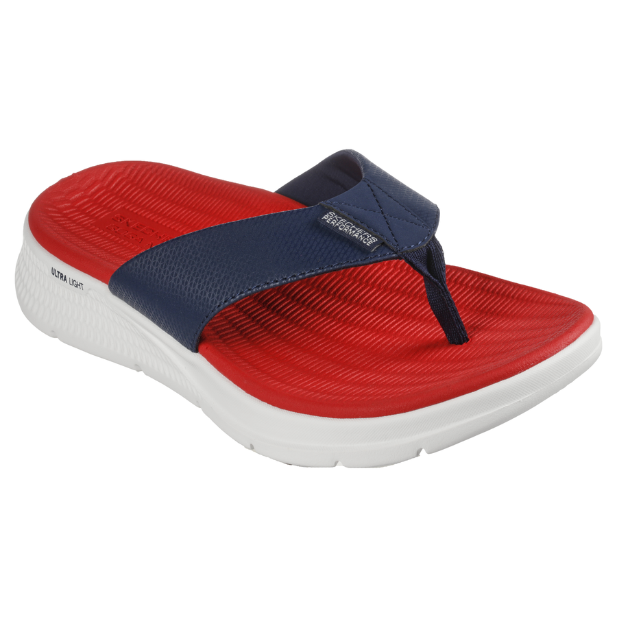 Skechers slippers mens red deals